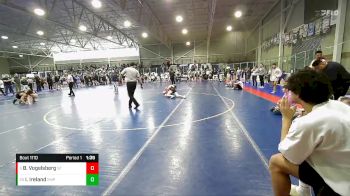 138 lbs Champ. Round 2 - Brody Vogelsberg, Spanish Fork vs Isaac Ireland, Empire