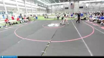 100 lbs Semis & 1st Wrestleback (8 Team) - Wallace Blue, Alabama vs Nathan Gugelman II, Idaho