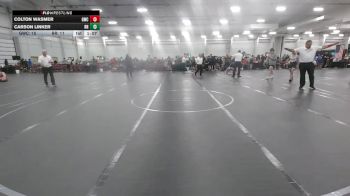 132 lbs Round 4 (10 Team) - Colton Wasmer, Grindstone WC vs Carson Linker, Rocket Rams