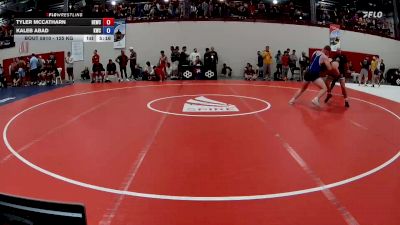 125 kg Cons. Round 2 - Tyler McCatharn, Husky Elite Wrestling Club vs Kaleb Abad, Knights Wrestling Club