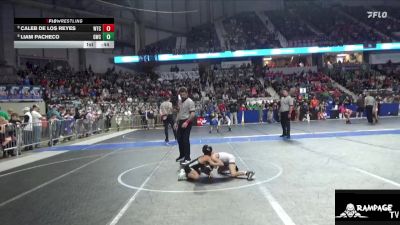 55 lbs Champ. Round 1 - Caleb De Los Reyes, WTC vs Liam Pacheco, Goodland Wrestling Club