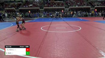 54 lbs Quarterfinal - Archer Henry, Glasgow Wrestling Club vs Evalynn Rath, Williston Coyotes