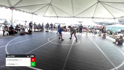 285 lbs Consi Of 4 - Jorge Hernandez, Chino WC vs Lucas Zuniga, Aptos HS