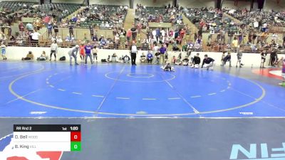 42 lbs Rr Rnd 2 - Dax Bell, Woodland Wrestling vs Bryson King, Villa Rica Wrestling