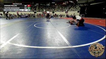 40 lbs Consi Of 4 - Stetson Phillips, Smith Wrestling Academy vs Trapper McDaugale, Blue Devil Wrestling
