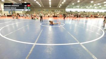 80 lbs Rr Rnd 2 - Brayden Lieberman, Grit Mat Club White vs Dominic Boblak, Demolition Elite