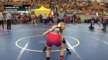 90 lbs Cons. Round 3 - Xander Ross SE5, OHTC vs Aj Castillo NE5, Mayanz Midwest Wrestling