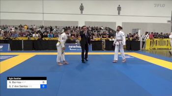 Nicolas Barrios vs Gabriel Z Dos Santos 2024 World Masters IBJJF Jiu-Jitsu Championship