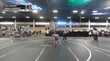 116 lbs Consi Of 32 #2 - Darla Martinez, Gwc/ Tigers vs Isabella Timmerman, Stout Wr Ac