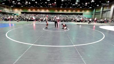 110 lbs Round Of 16 - Alexis Novoa, Apple Valley vs Mya Bolander, Idaho Falls