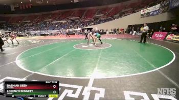 5A-165 lbs Cons. Round 3 - Daemian Deen, Crater vs Lorenzo Bennett, McKay