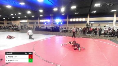 64 lbs Quarterfinal - Scarlett Amina, Flow Academy HI vs Addilynn Barajas, Scrap Yard Garage