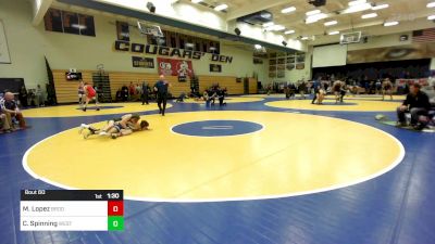 148 lbs Round Of 64 - Manny Lopez, Broomfield (CO) vs Charlie Spinning, West Linn (OR)