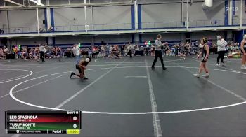 84 lbs Round 3 (8 Team) - Yusuf Konte, PA Alliance vs Leo Spagnola, Ruthless WC