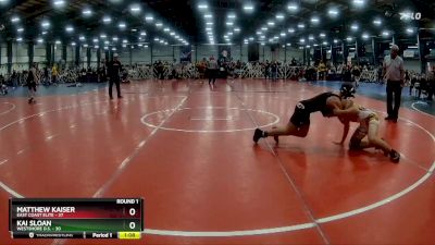 140 lbs Rd# 4- 2:00pm Friday Final Pool - Matthew Kaiser, East Coast Elite vs Kai Sloan, Westshore D.S.