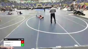 116 lbs Quarterfinal - Tanner Grooms, Okanogan Underground vs Isaiah Gallegos, Jefferson