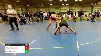 150 lbs Rr Rnd 2 - Yavian Sanchez Avelar, Methuen vs Logan Holmes, Doughboys