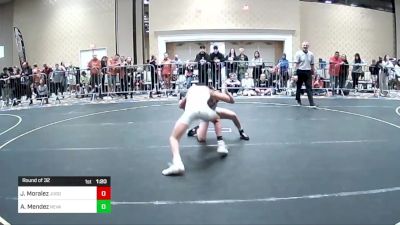 95 lbs Round Of 32 - Jaxon Moralez, Juggernaut WC vs Archie Mendez, Nevada Elite WC