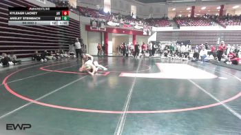 125 lbs Rr Rnd 2 - Kyleagh Lackey, Jay HS vs Ansley Steinbach, Wyandotte HS Girls