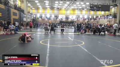 148 lbs Semifinal - Tayla Stiefel, Iowa vs Charlotte Smith, Sebolt Women Wrestling Academy