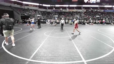 143 lbs Quarterfinal - Caden Ospina, Cheatham County Wrestling Club vs Kolton West, Live Oak Wrestling Club