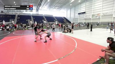 144 kg Semifinal - Deegan Hernandez, Siu Wrestling vs Bryan Minsky, Trus-FS