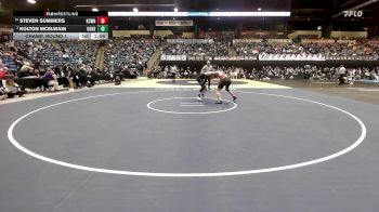 157 lbs Champ. Round 1 - Kolton McElwain, Goddard HS vs Steven Summers, Kansas City-Washington HS