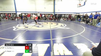184 lbs Round Of 16 - Christian Curley, Bridgewater vs Ky Ell Roper, Johnson & Wales