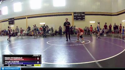 135 lbs Round 2 - Noah Fitzgerald, Indian Creek Wrestling Club vs Tyler Gunter, One On One Wrestling Club