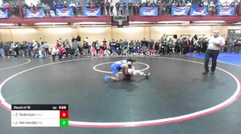 138 lbs Round Of 16 - Zachary Robinson, Holliston vs Jariel Hernandez, Salem, NH