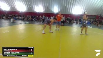 191-195 lbs Round 1 - Will Schultz Iii, Princeton vs Braden Holleman, Watertown