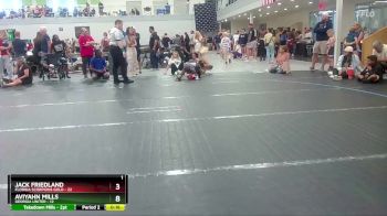 72 lbs Round 1 (10 Team) - Jack Friedland, Florida Scorpions Gold vs Aviyahn Mills, Georgia United