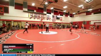 138 lbs Quarterfinal - Jesus Romero, Granger vs Jose Ayala, Sunnyside