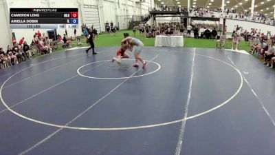 125 lbs Cameron Leng, Ohio Blue vs Ariella Dobin, Illinois