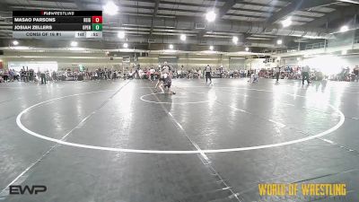 101 lbs Consi Of 16 #1 - Masao Parsons, Reign WC vs Josiah Zellers, Open Mats