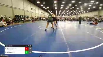 175 lbs Rr Rnd 4 - Ylyana Sandoval, Oregon Womens Wrestling vs Sidney Milligan, Oklahoma Twister Sisters