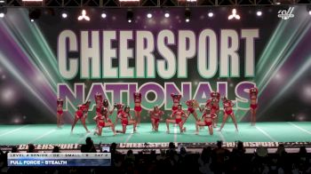 Full Force - Stealth [2026 L4 Senior - D2 - Small - B Day 2] 2026 CHEERSPORT National All Star Cheerleading Championship