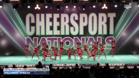 Full Force - Stealth [2026 L4 Senior - D2 - Small - B Day 2] 2026 CHEERSPORT National All Star Cheerleading Championship