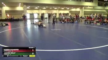 132 lbs Round 3 (10 Team) - Kaden Schaefer, NFWA Black vs Austin Kelly, Wasatch