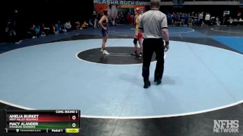 138G Cons. Round 3 - Amelia Burket, West Valley Wolfpack vs Macy Alander, Hydaburg Warriors