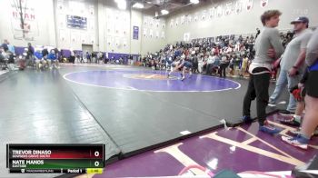 106 lbs Champ. Round 2 - Nate Manos, Eastside vs Trevor Dinaso, Downers Grove South