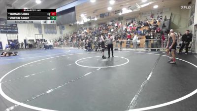 106 lbs Cons. Round 3 - Corbin Cagle, Shadow Hills vs Roman Hanes, La Quinta