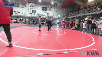 70-76 lbs Quarterfinal - Caden Miller, Fort Gibson Youth Wrestling vs Haoyu Day, Spartan Wrestling Fort Smith