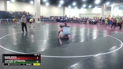 285 lbs Round 1 (6 Team) - Stryker Lettington, Iowa Gables vs David Smith, Team Nauman Blue