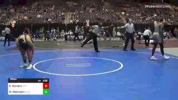 195 lbs Consi Of 32 #2 - Marcus Robinson, Mountain Home Wrestling vs Rey Romero, Cypress