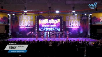 Maryland Twisters - Sirens [2024 L4 Senior Coed Day 1] 2024 ACDA Reach the Beach Cheer Grand Nationals
