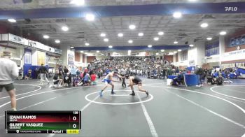 138 lbs Cons. Round 1 - Izaiah Ramos, Selma vs Gilbert Vasquez, Serrano