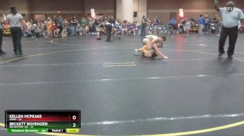 140 lbs Round 2 (4 Team) - Beckett Bovenizer, Roundtree WA vs Kellen McPeake, SHWA