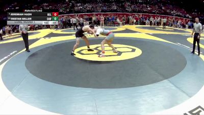 D2-157 lbs Cons. Round 1 - Tristan Miller, Canfield vs Jeremiah Hash, Bellevue