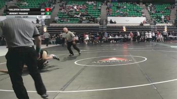 6A 157 lbs Cons. Semi - Halston Barker, Athens vs Jeremy Franks, Jasper